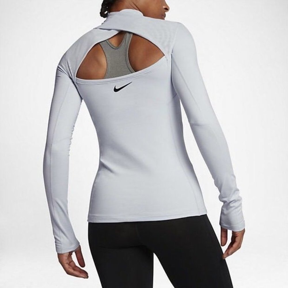 New Women's Nike Pro Hyperwarm Running Top